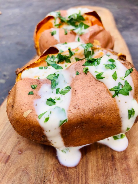Father's Day Recipe - Baked Sweet Potato 02