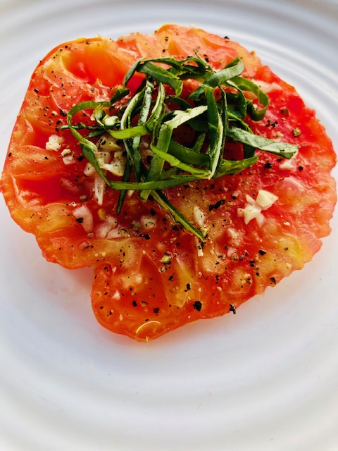 Father's Day Recipe - Broiled Summer Tomatoes